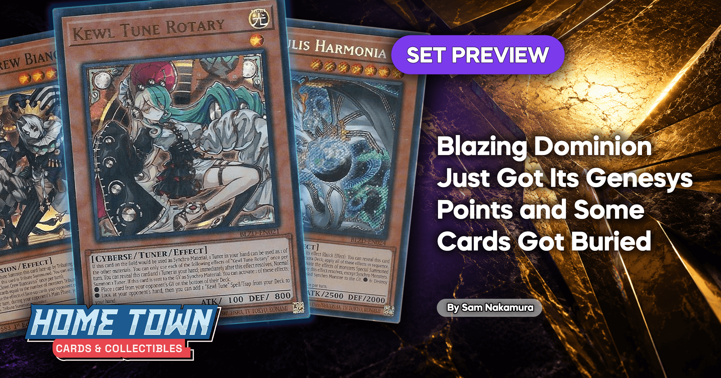 Blazing Dominion Just Got Its Genesys Points and Some Cards Got Buried