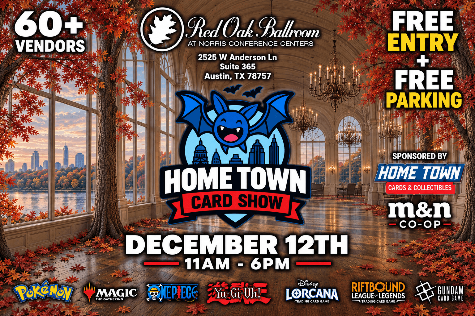 December 12: Red Oak Ballroom @ Norris