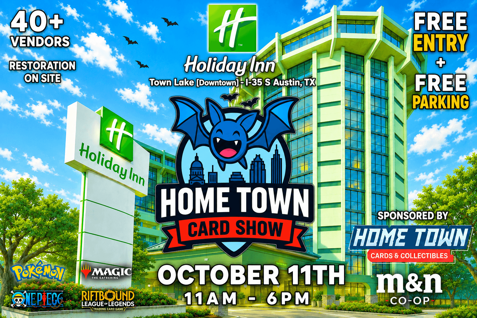 October 11: Holiday Inn - Town Lake