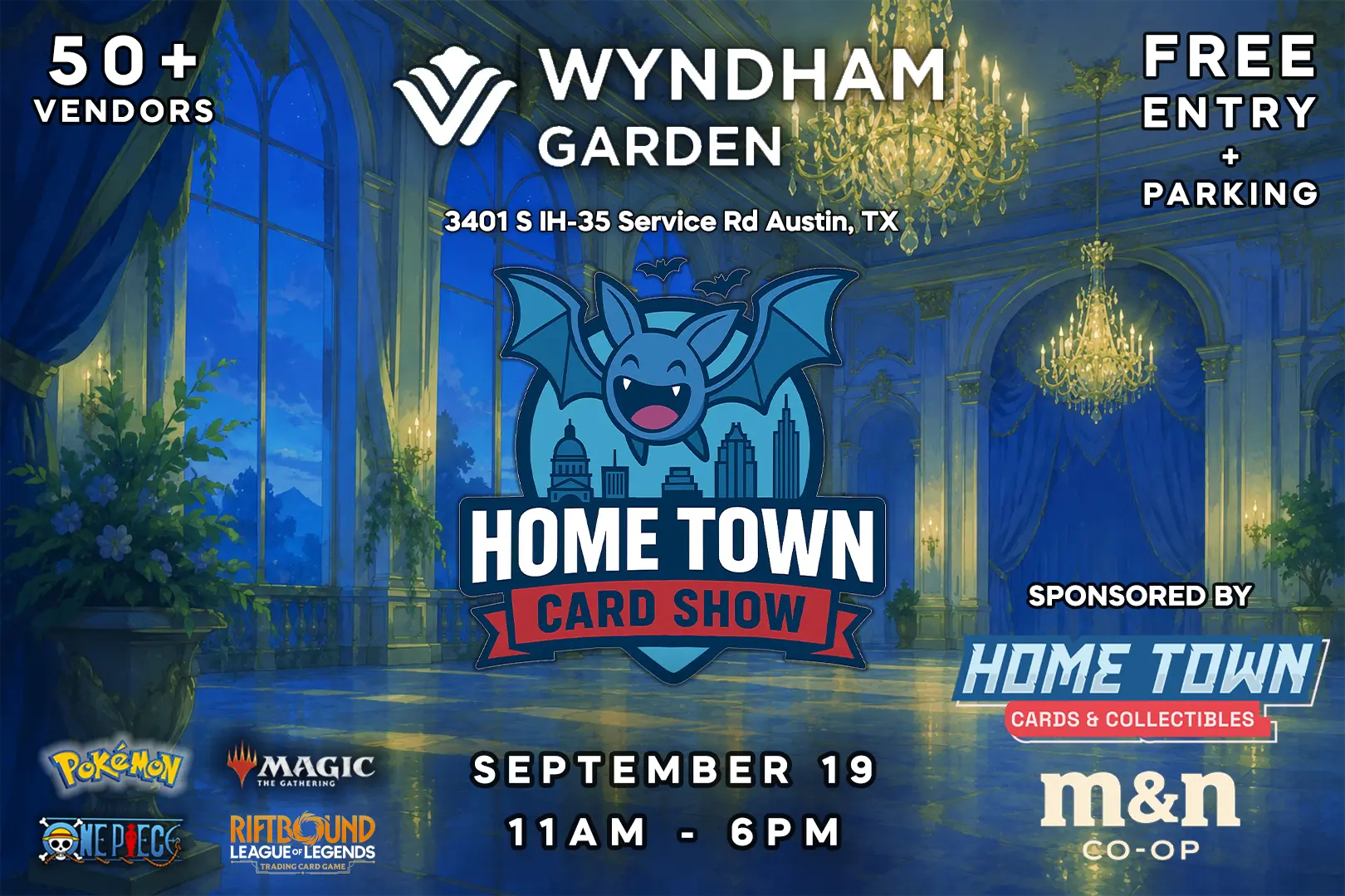 September: Wyndham Garden Card Show