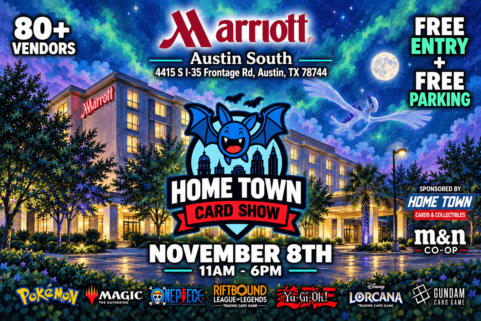 November 8: Austin Marriott South