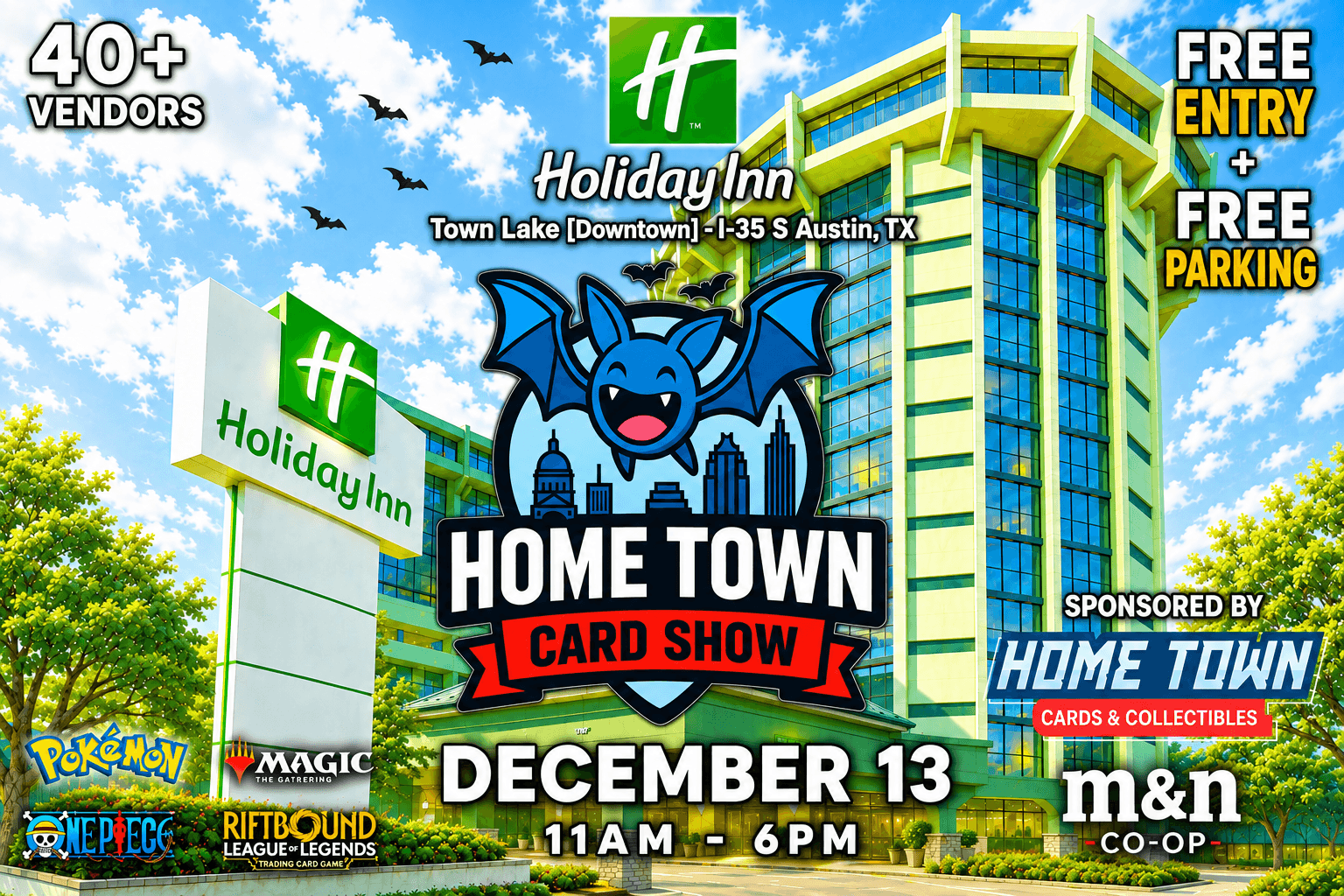 December 13: Holiday Inn - Town Lake