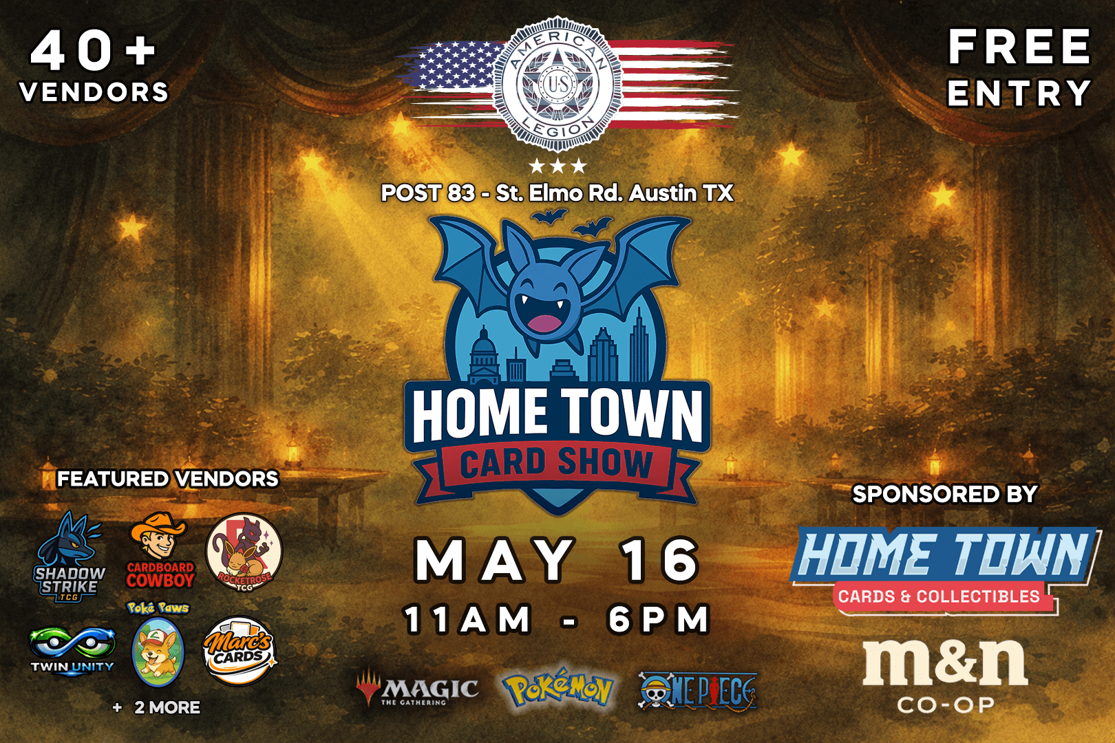 May 16: American Legion Post 83